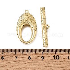 Brass Toggle Clasps&nbsp;KK-CJC6001-01B-G-RS