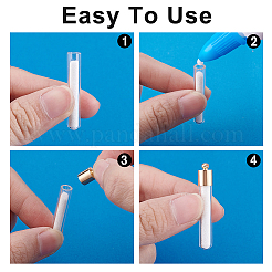 Glass Bottle Pendants&nbsp;GLAA-PH0007-29