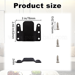 Iron Mounting Bracket with Screws&nbsp;FIND-WH0366-483