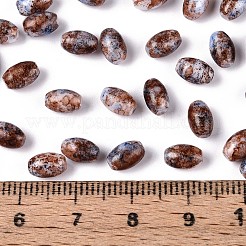 Spray Painted Glass Seed Beads&nbsp;SEED-T007-14C