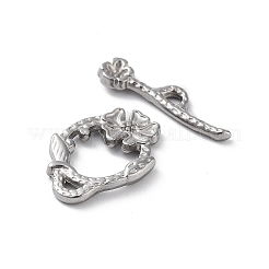 Non-Tarnish 304 Stainless Steel Toggle Clasps&nbsp;STAS-A092-02P