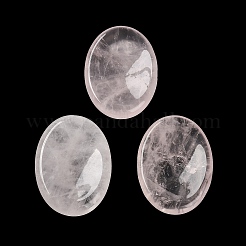 Natural Rose Quartz Oval Worry Stone&nbsp;G-R487-01C