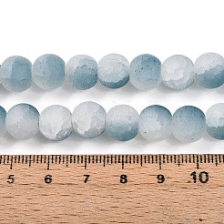 Crackle Glass Beads&nbsp;X1-GLAA-N009-10mm-06