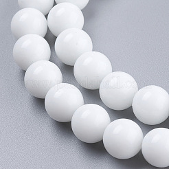Opaque Glass Beads Strands&nbsp;LS-G-G027-R1-10mm