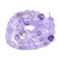 Natural Lavender Amethyst Beads Strands&nbsp;G-S363-053