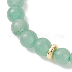 3Pcs Natural Moss Agate & Green Aventurine & Unakite Round Beads Stretch Bracelets for Women&nbsp;BJEW-JB13056