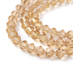 Imitation Crystal Glass Beads Strand&nbsp;YS-TAC0002-07-4mm