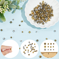 240Pcs 12 Styles Tibetan Style Alloy Spacer Beads&nbsp;TIBE-SC0002-59B