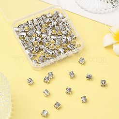 100Pcs Tibetan Style Alloy European Beads&nbsp;FIND-SP0020-71