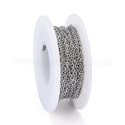 Tarnish Resistant 304 Stainless Steel Cable Chains&nbsp;CHS-F011-13A-P