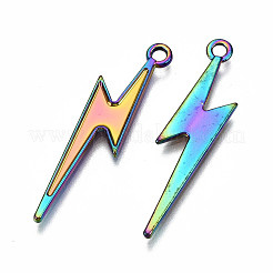 Rainbow Color Alloy Pendants&nbsp;PALLOY-S180-043-RS