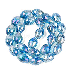 Handmade Lampwork Beads Strands&nbsp;LAMP-N037-04B