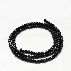 Faceted Rondelle Glass Beads Strands&nbsp;GLAA-I033-3mm-07
