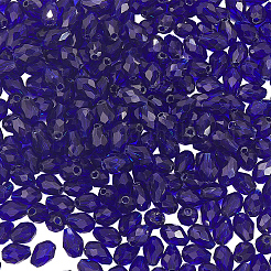 325Pcs Transparent Glass Beads Strands&nbsp;EGLA-PA0001-04C