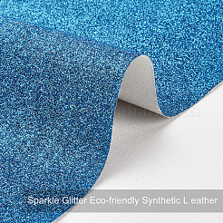 Paillette Imitation Leather Fabric&nbsp;DIY-WH0221-26C