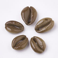 Spray Paint Cowrie Shell Beads&nbsp;X-SHEL-S274-26A