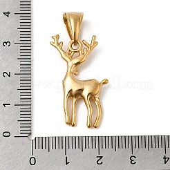 Animal Theme 304 Stainless Steel Pendants&nbsp;STAS-B167-27F-G
