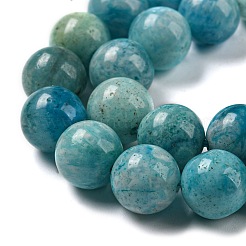 Natural Gemstone Hemimorphite Round Beads Strands&nbsp;G-L145-8mm-01