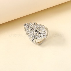 Alloy and Rhinestone Finger Rings&nbsp;FS-WG284EB-02
