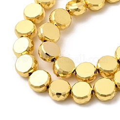 Electroplate Glass Beads Strands&nbsp;EGLA-F166-04C-G