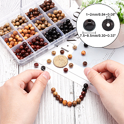 Natural Wood Beads&nbsp;WOOD-PH0001-23-LF