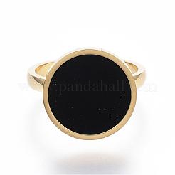 304 Stainless Steel Finger Rings&nbsp;RJEW-G074-05A-M