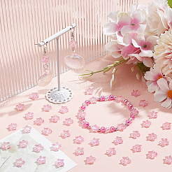 300Pcs Eco-Friendly Transparent Acrylic Beads&nbsp;OACR-SC0001-68A