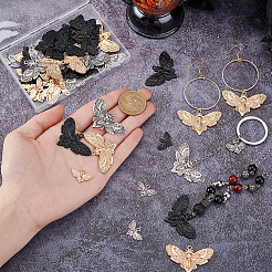 60Pcs 6 Srtyles Alloy Pendants&nbsp;FIND-PH0023-58