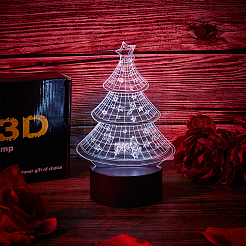 Acrylic 3D Creative Visualization Lamp&nbsp;DJEW-WH0010-58