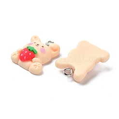 Resin Pendants&nbsp;X-RESI-G026-09