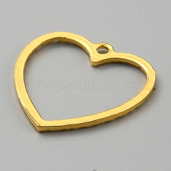 Alloy Open Back Bezel Pendants&nbsp;FIND-TAC0017-41B-G