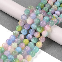 Natural Selenite Beads Strands&nbsp;G-Q162-A01-01B-01