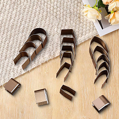 18Pcs Stainless Steel Leather Belt End Punch Cutter&nbsp;TOOL-CL0001-06