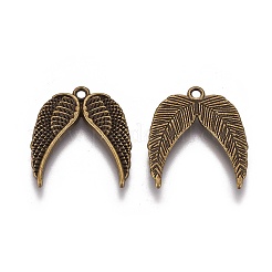 Tibetan Style Alloy Pendants&nbsp;TIBEP-20458-AB-LF
