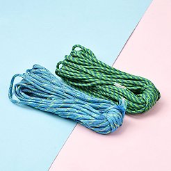 100M 10 Colors 7 Inner Cores Polyester & Spandex Cord Ropes&nbsp;RCP-LS0001-01E