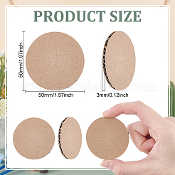 Corrugated Cardboard Sheets Pads&nbsp;DIY-WH0060-52