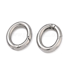 304 Stainless Steel Spring Gate Rings&nbsp;STAS-A138-07B-P