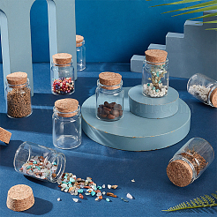 Glass Cork Bottles Ornament&nbsp;DIY-WH0430-987B