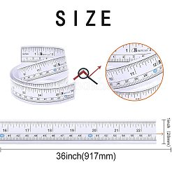 36Inch Adhesive Ruler&nbsp;AJEW-WH0304-46