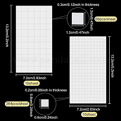 20Sheet 2 Styles Foam Pad Stickers&nbsp;AJEW-BC0001-79