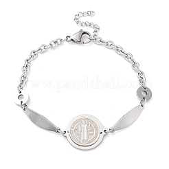 201 Stainless Steel Link  Bracelets&nbsp;BJEW-B078-146P