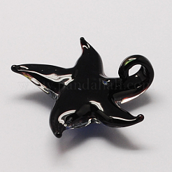 Handmade Gold Sand Lampwork Pendants&nbsp;LAMP-S076-B