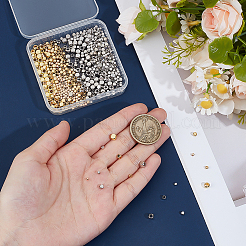 600Pcs Brass Beads&nbsp;KK-PH0013-51