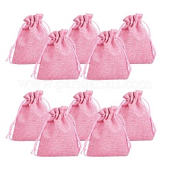 Burlap Packing Pouches Drawstring Bags&nbsp;ABAG-PH0001-18x13cm-04