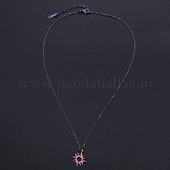 201 Stainless Steel Pendants Necklaces&nbsp;LS-NJEW-S105-JN632