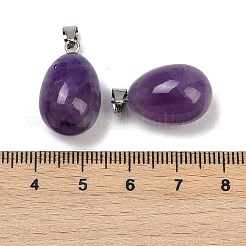 Natural Amethyst Pendants&nbsp;G-U018-01P-C