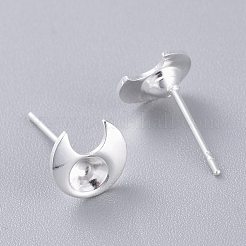 304 Stainless Steel Stud Earring Settings&nbsp;STAS-K210-20S