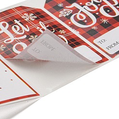 Christmas Theme Cartoon Paper Stickers&nbsp;STIC-P013-07E