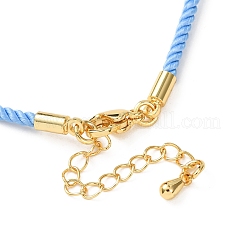 2MM Round Nylon Milan Cord Necklace Makings&nbsp;MAK-F038-C34-G