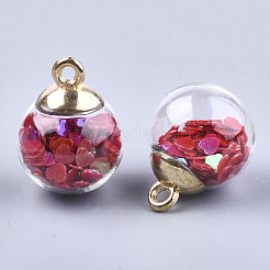 Glass Ball Pendants&nbsp;X-GLAA-T003-07A